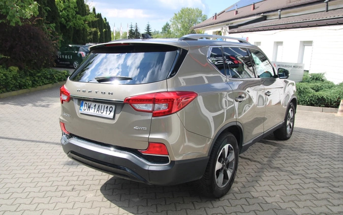 SsangYong REXTON cena 99900 przebieg: 117500, rok produkcji 2018 z Turek małe 154